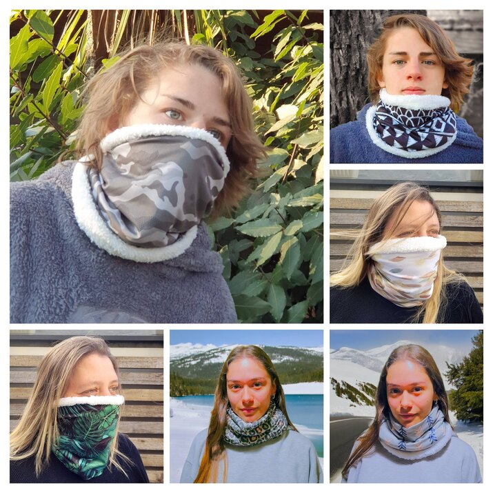 20% OFF - BUFF INVIERNO PACK X 8 - SURTIDOS